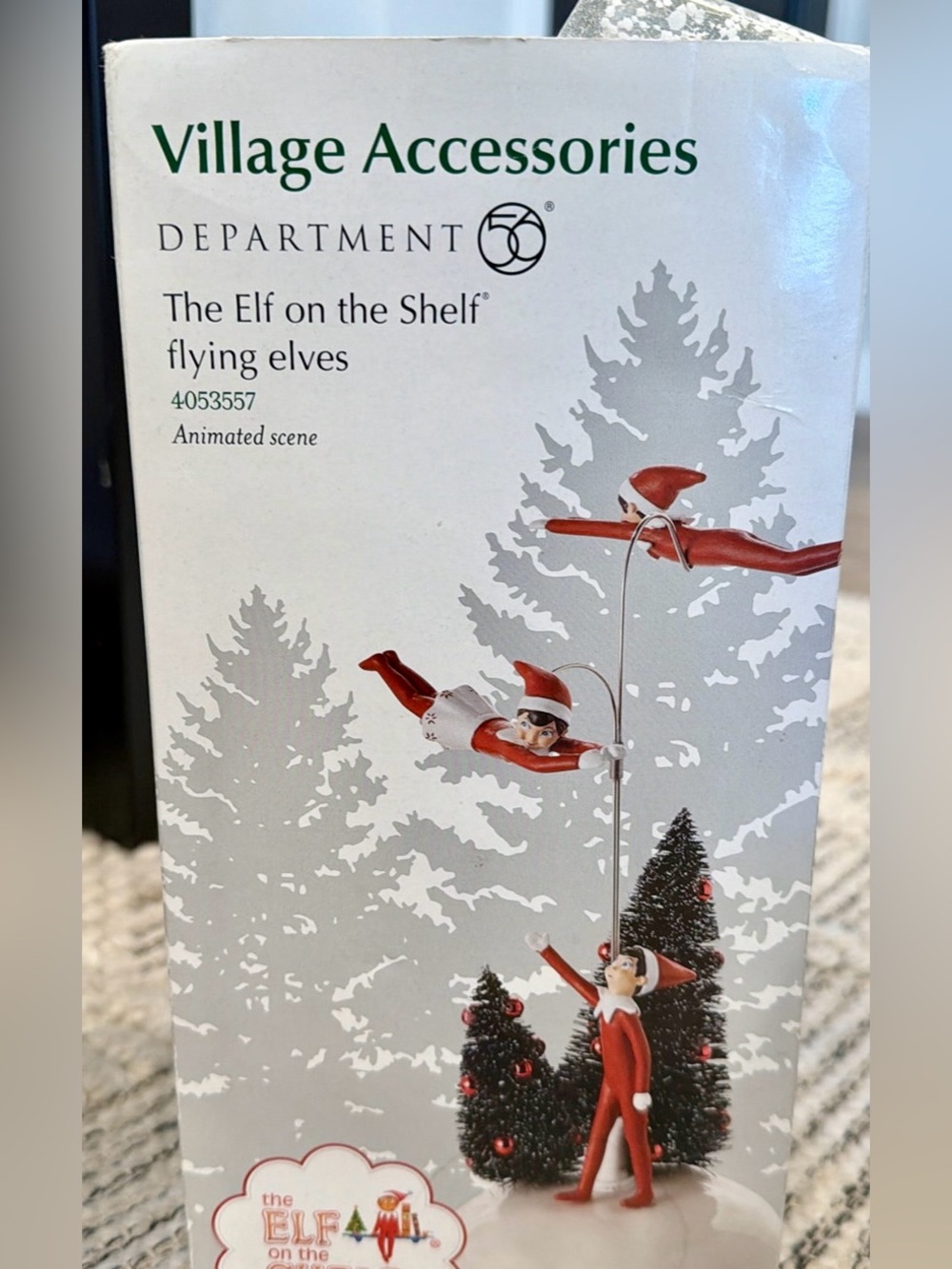 Department 56 The Elf on the Shelf Flying Elves in Red - Picture 2 of 2